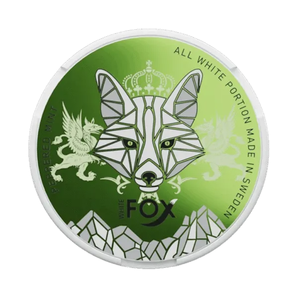 White fox peppered mint 12 mg