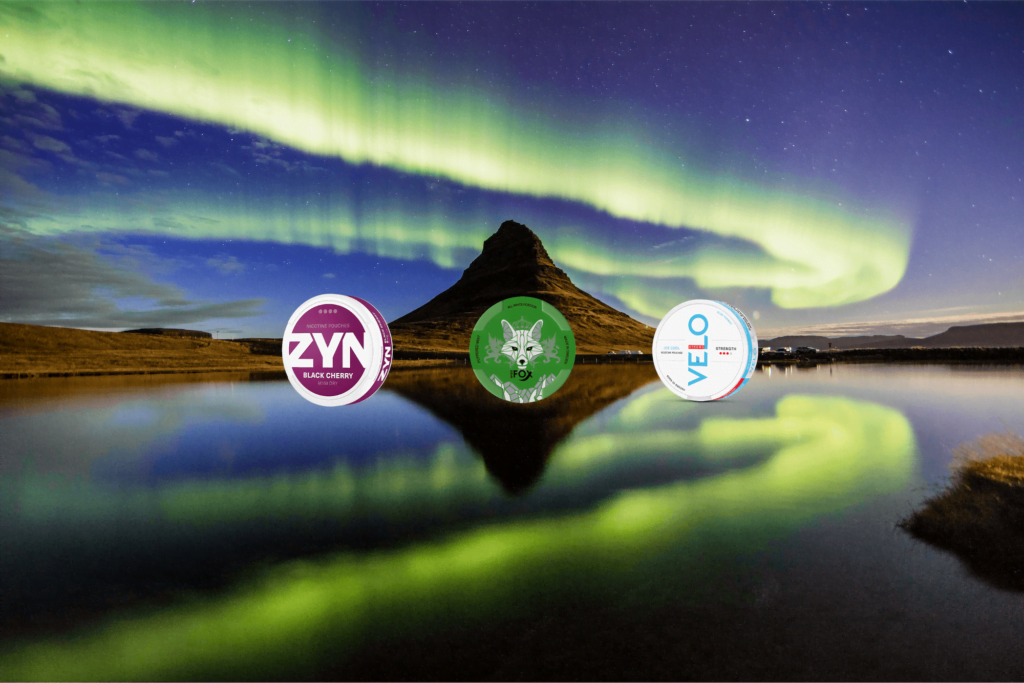 Snus nicotine pouches iceland