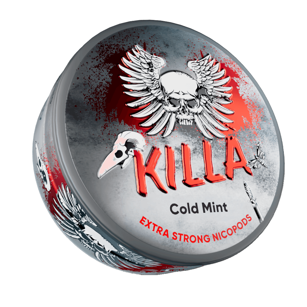 killa cold mint nicotine pouches