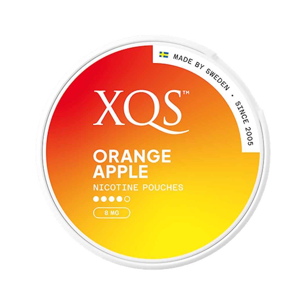 xqs orange apple slim strong 8mg 1