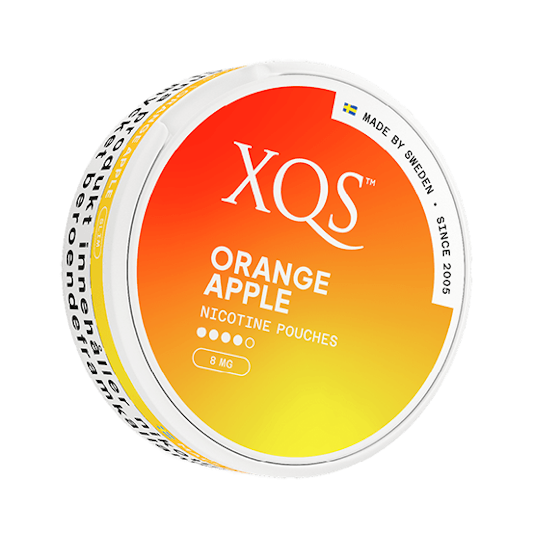 xqs orange apple slim strong 8mg 2