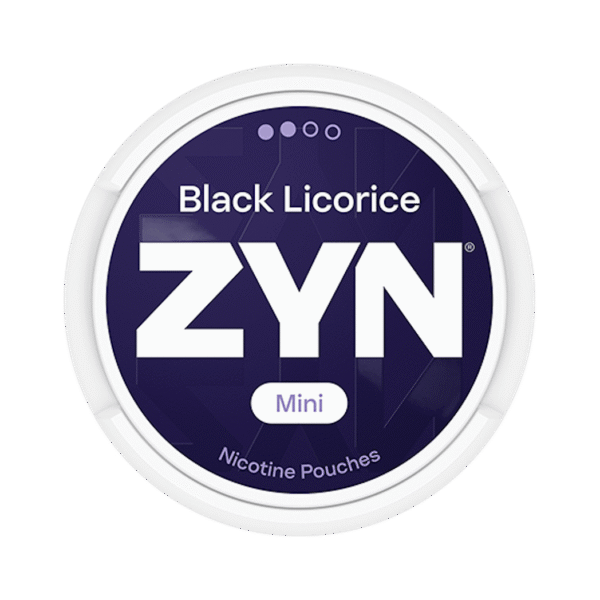 zyn mini dry black licorice s2