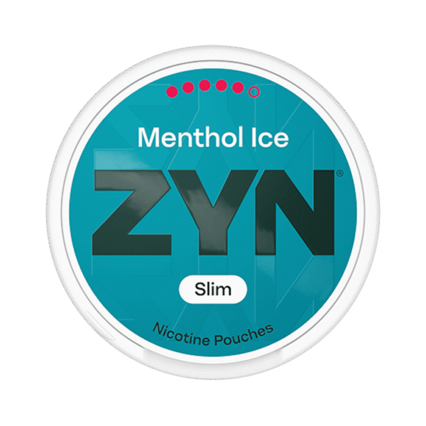 zyn menthol ice slim s5