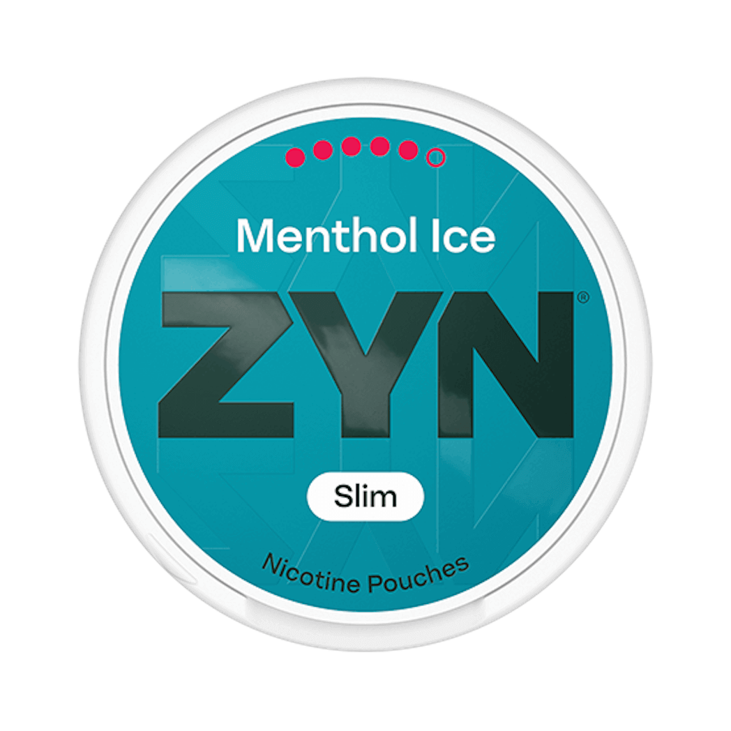 zyn menthol ice slim s5