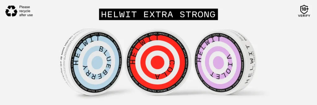 helwit extra strong swedish pouches