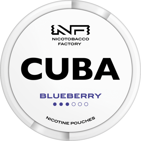 cuba white blueberry front