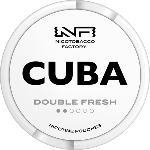cuba white double fresh front 4mg
