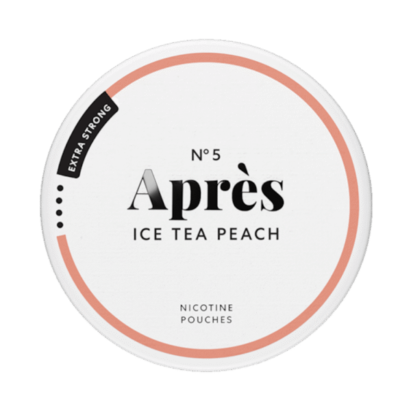 apres no5 ice tea peach extra strong