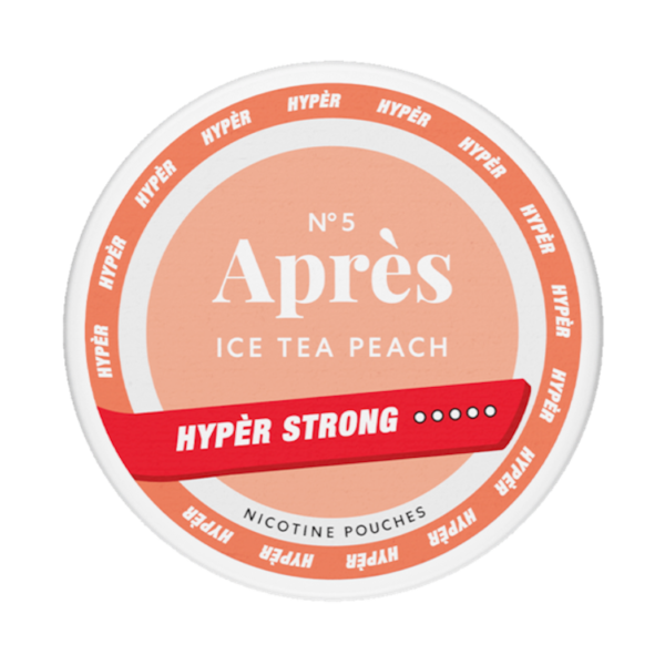 apres no5 ice tea peach hyper strong