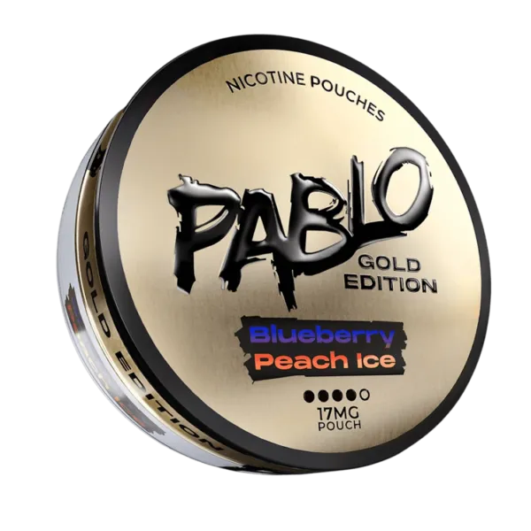 pablo gold edition blueberry peach ice